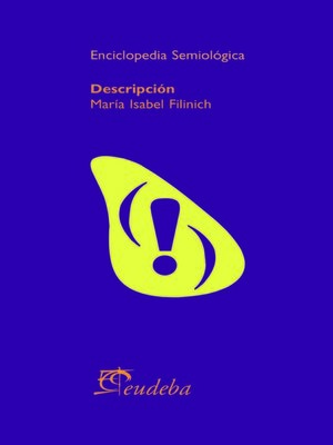 cover image of Descripción